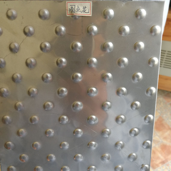 不銹鋼圓點(diǎn)花紋板 無錫不銹鋼花紋板